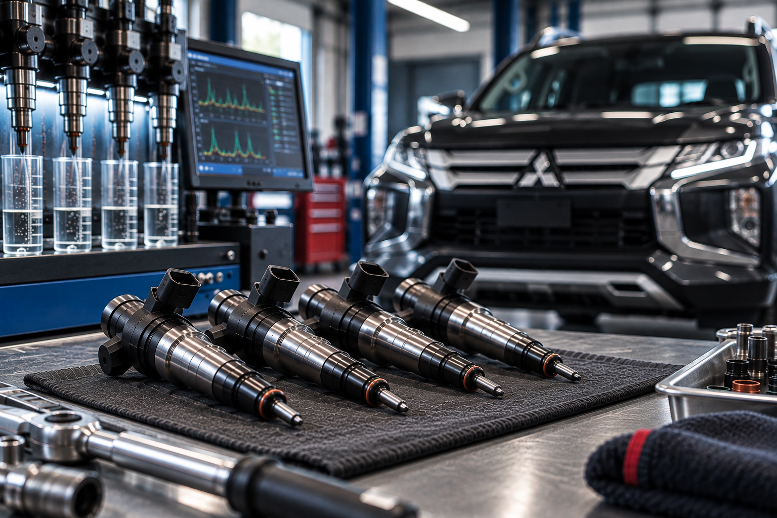 Regeneracja wtryskiwaczy Mitsubishi